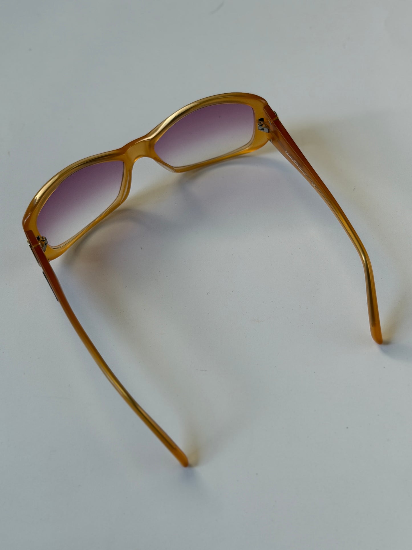 Salvatore Ferragamo Purple Lens Sunglasses