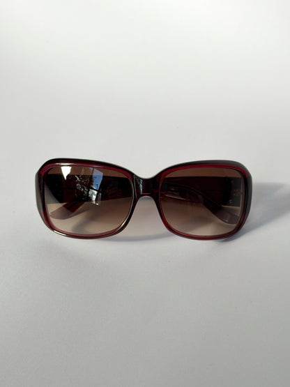 Furla Burgundy Sunglasses