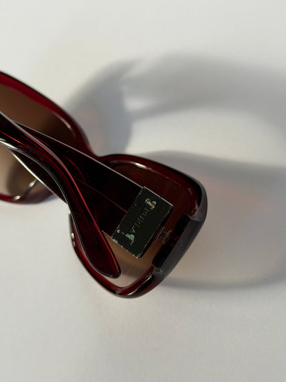 Furla Burgundy Sunglasses