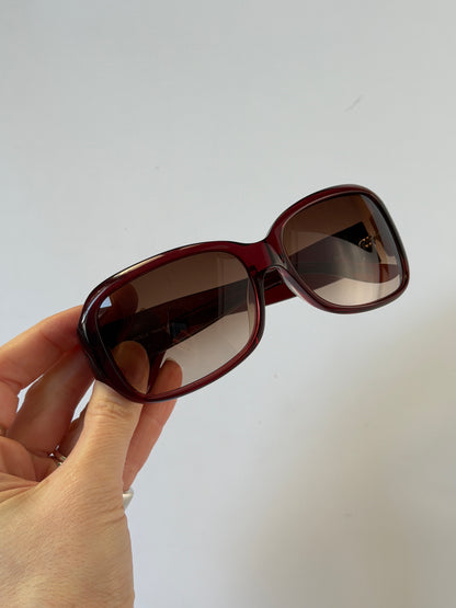Furla Burgundy Sunglasses