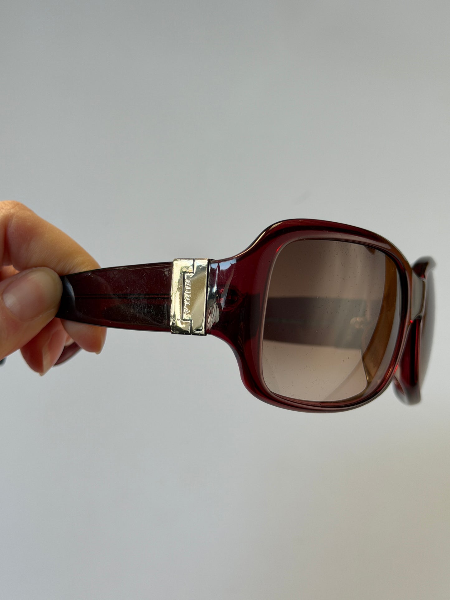 Furla Burgundy Sunglasses