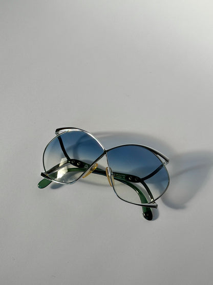 Dior 2056 Silver Butterfly Sunglasses