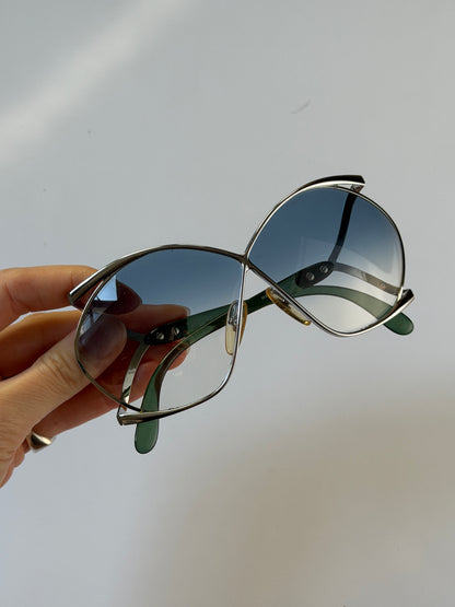Dior 2056 Silver Butterfly Sunglasses