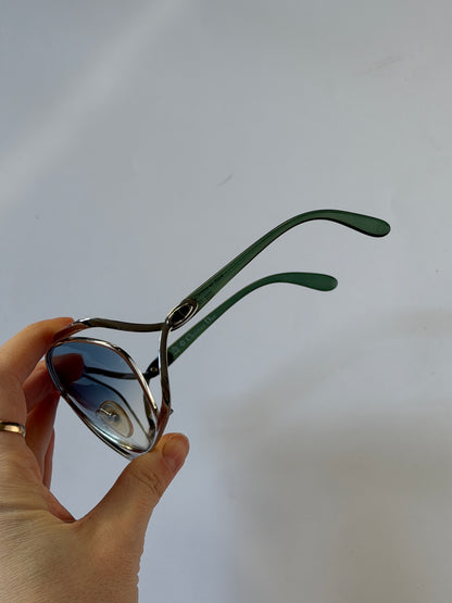Dior 2056 Silver Butterfly Sunglasses