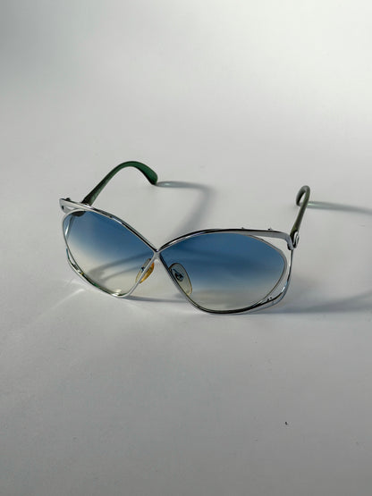 Dior 2056 Silver Butterfly Sunglasses
