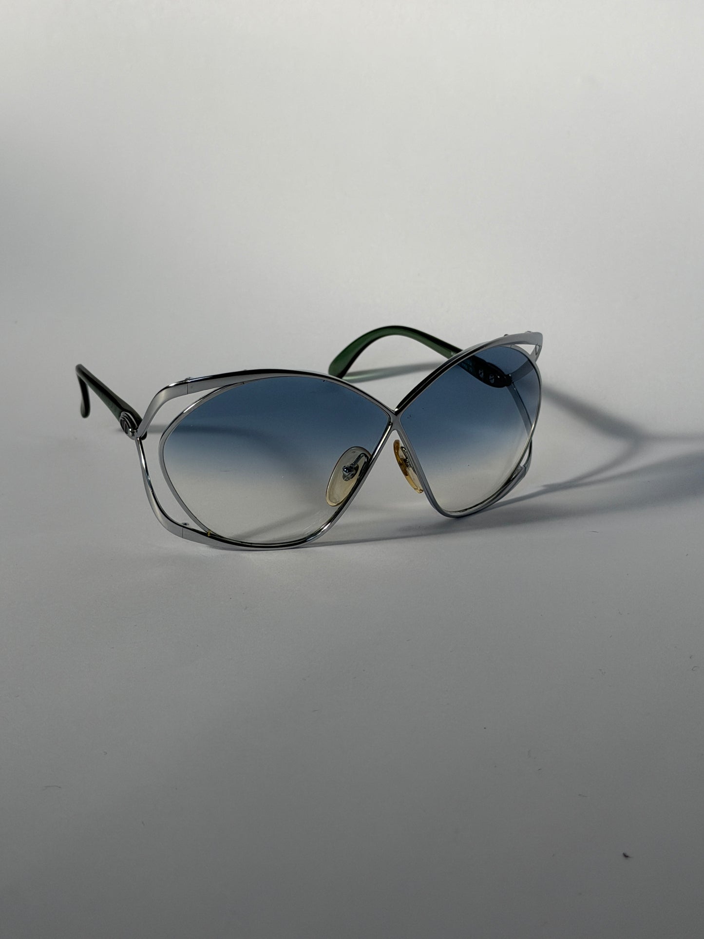 Dior 2056 Silver Butterfly Sunglasses