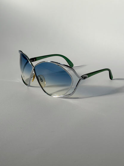 Dior 2056 Silver Butterfly Sunglasses