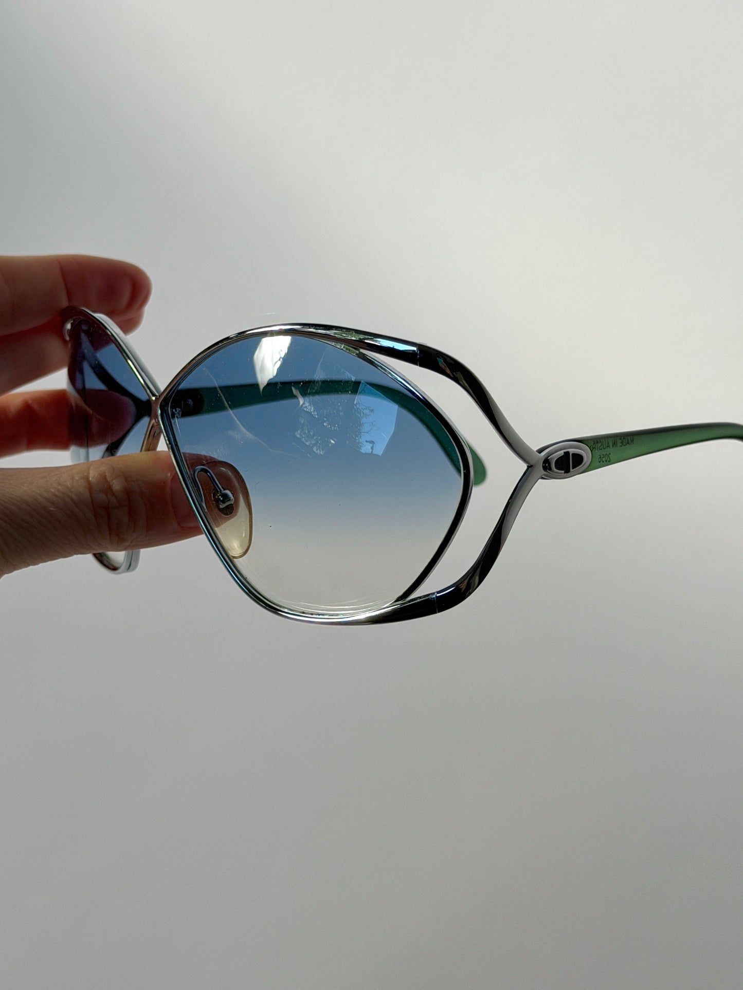 Dior 2056 Silver Butterfly Sunglasses