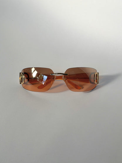 Salvatore Ferragamo Rimless Gancini Sunglasses