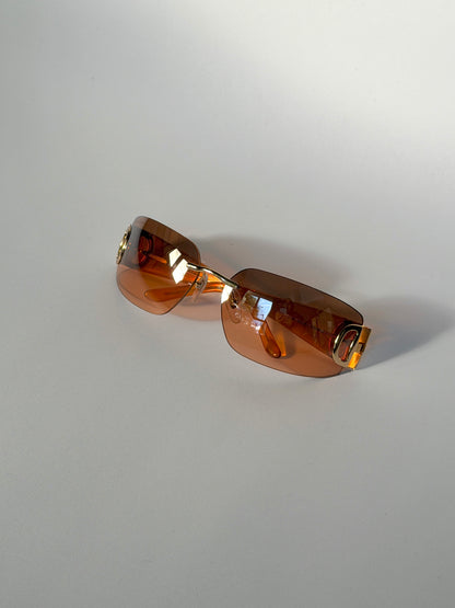 Salvatore Ferragamo Rimless Gancini Sunglasses