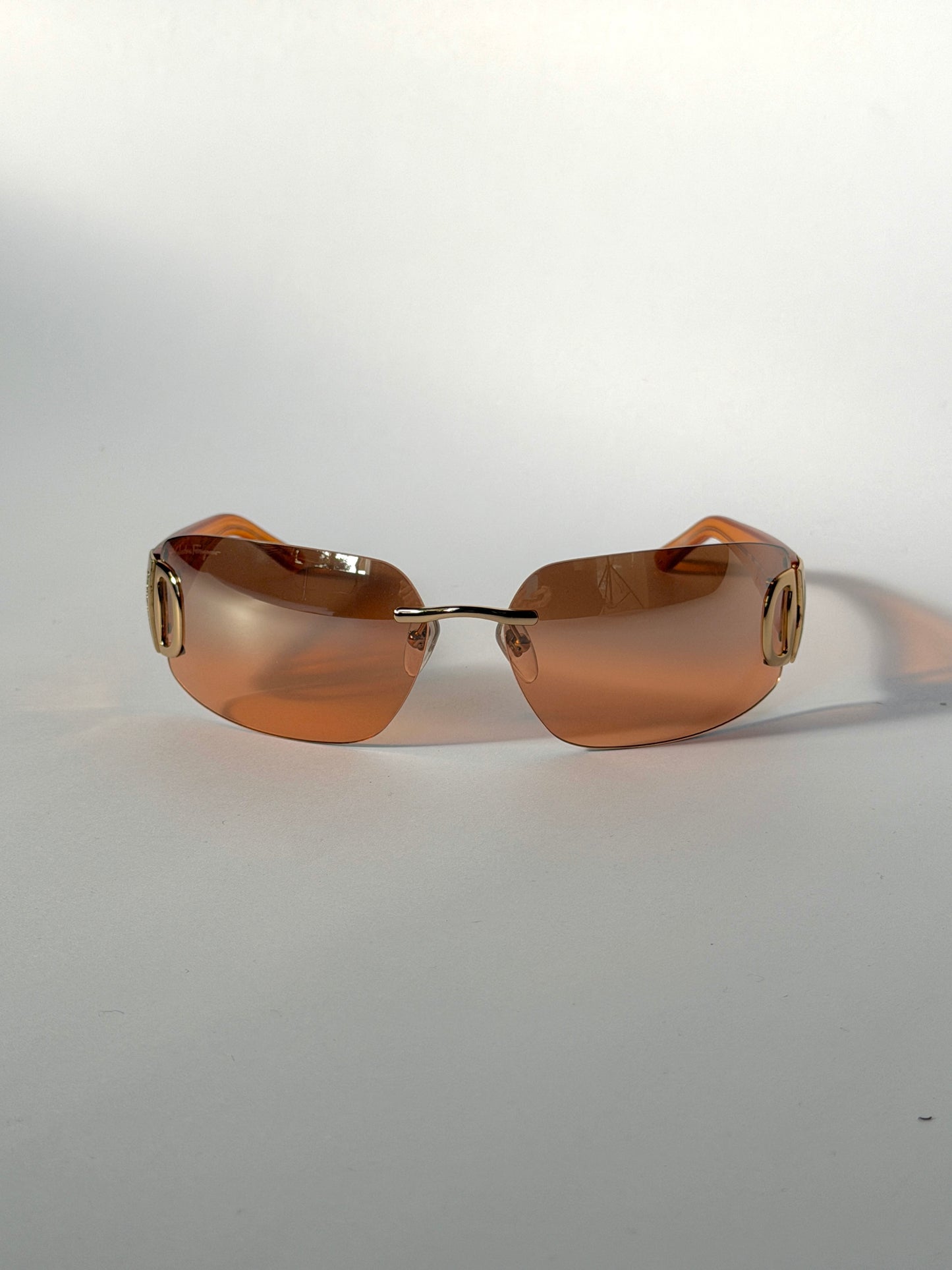 Salvatore Ferragamo Rimless Gancini Sunglasses