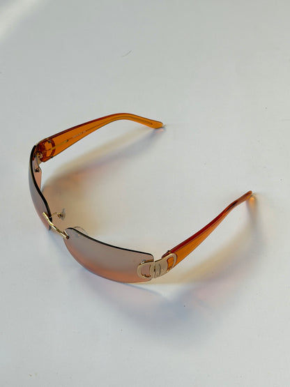 Salvatore Ferragamo Rimless Gancini Sunglasses