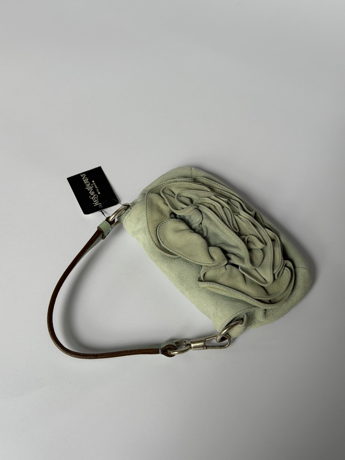YSL Nadja Mini Suede Bag
