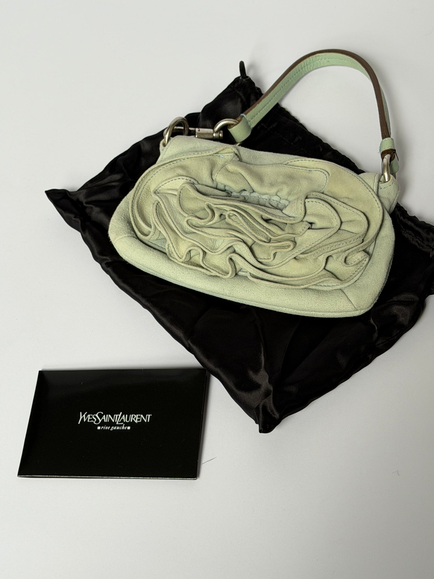 YSL Nadja Mini Suede Bag