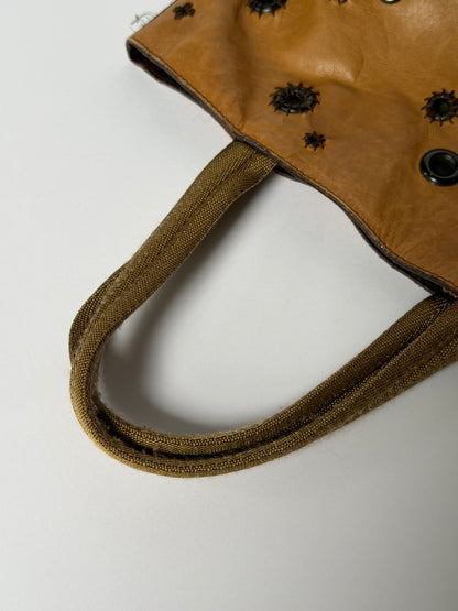 Archive 1999 Prada Grommet Tote Bag
