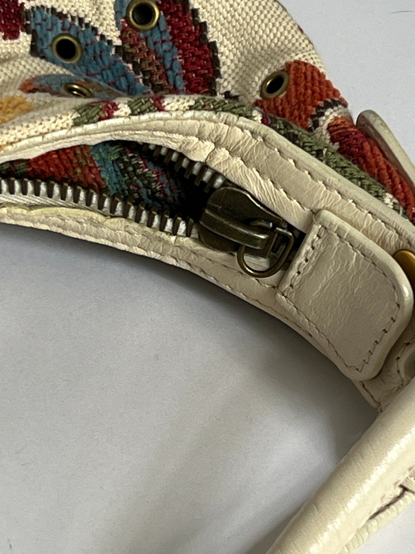 Y2K Tapestry Eyelet Hobo Bag (Comes with Talisman)