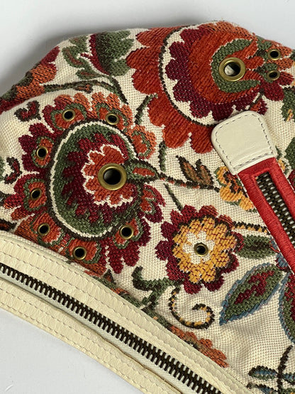 Y2K Tapestry Eyelet Hobo Bag (Comes with Talisman)