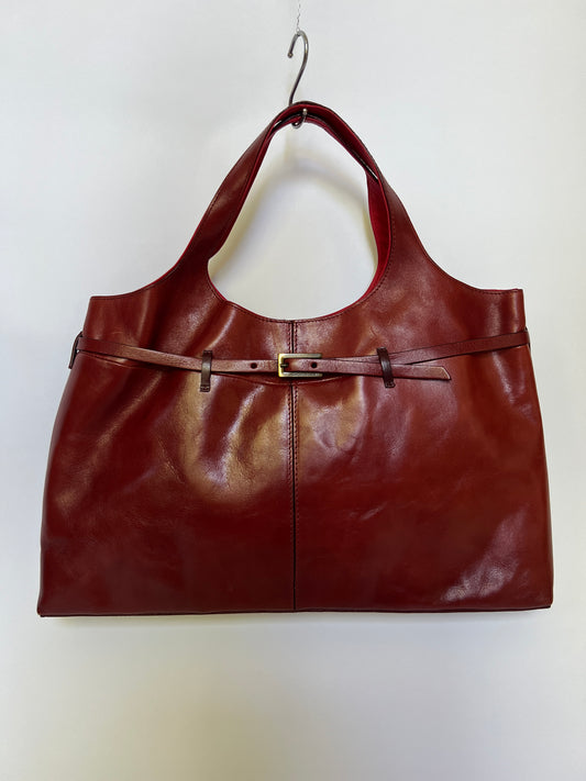 90s Red Italian Belt Bag