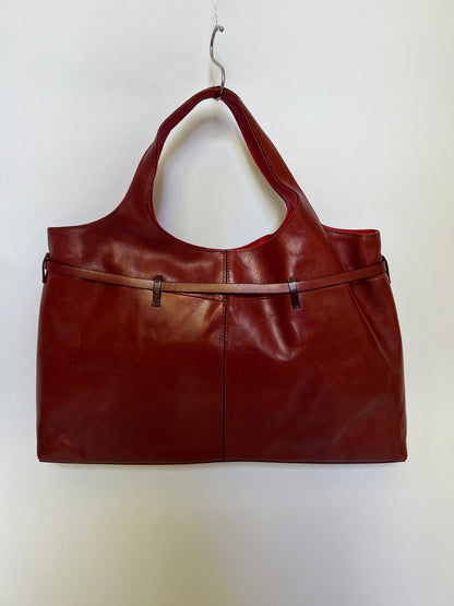 90s Red Italian Belt Bag