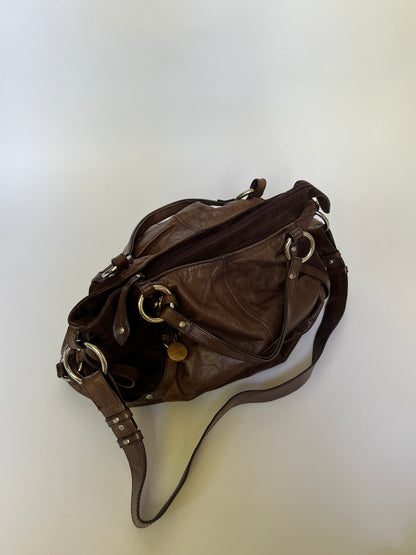 Italian Boho Slouchy Leather Tote