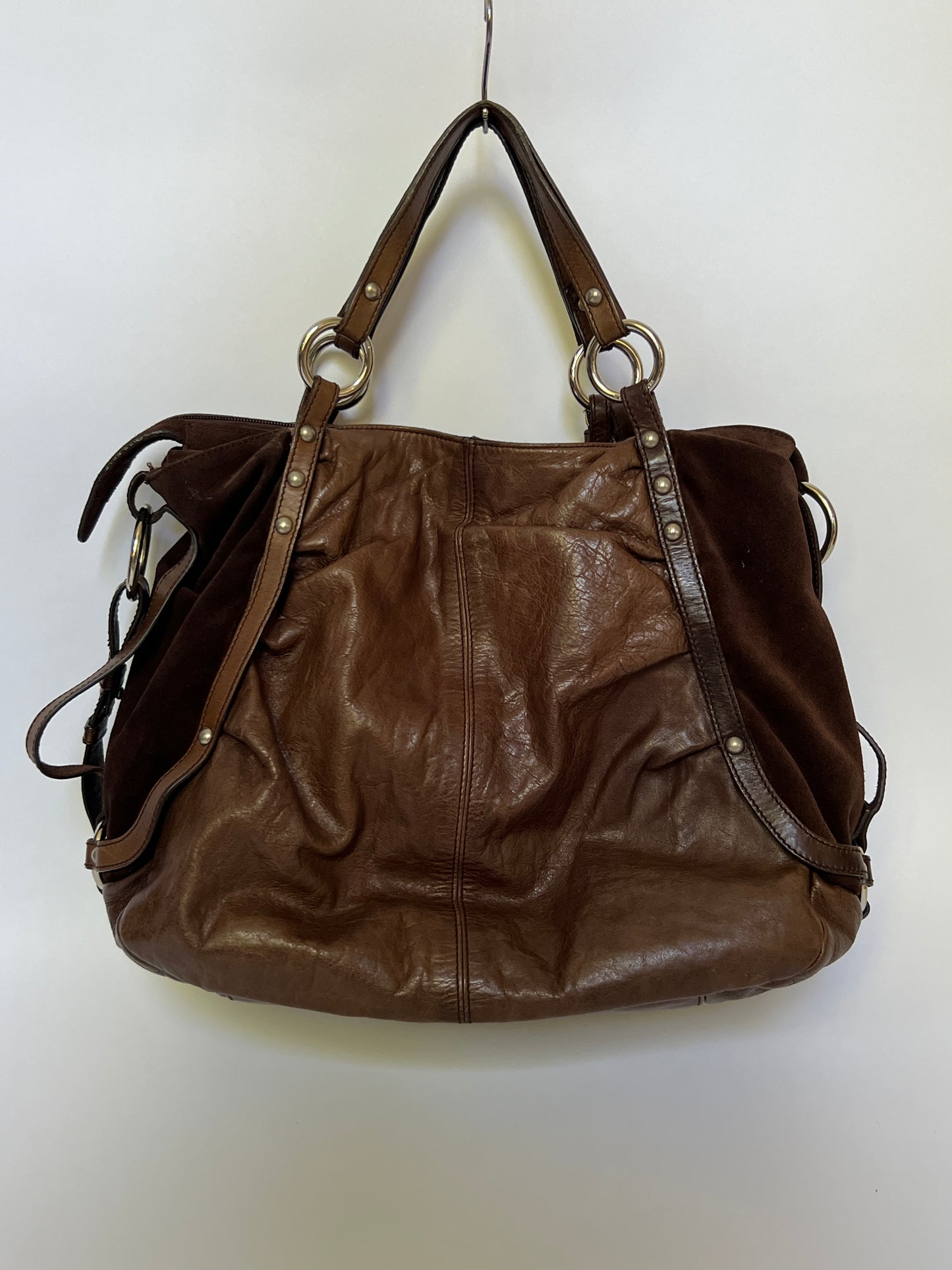Italian Boho Slouchy Leather Tote