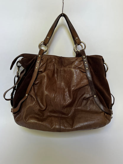 Italian Boho Slouchy Leather Tote