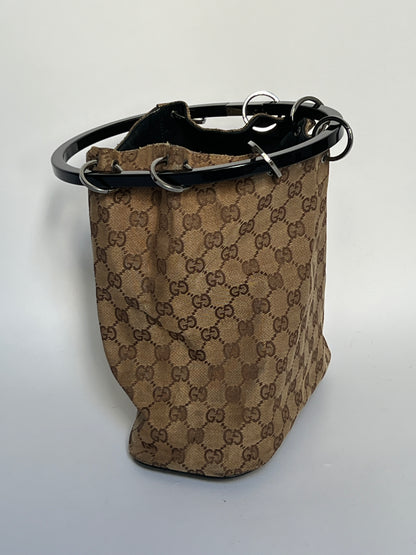 Gucci by Tom Ford 1999 Monogram Bucket Bag