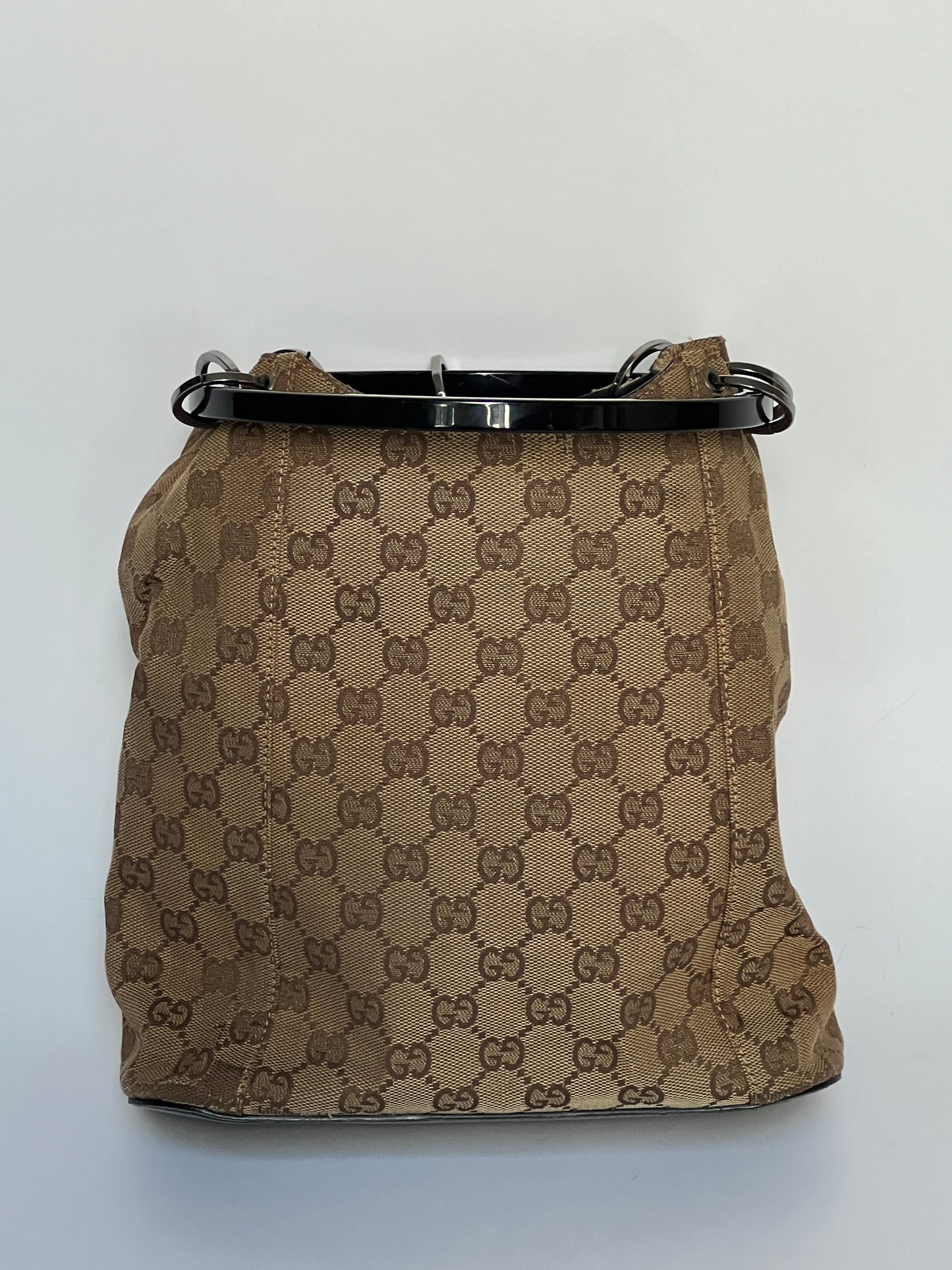 Gucci by Tom Ford 1999 Monogram Bucket Bag