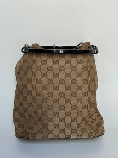 Gucci by Tom Ford 1999 Monogram Bucket Bag