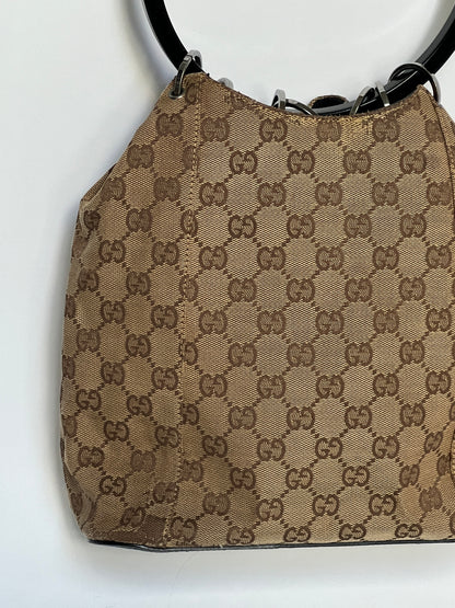 Gucci by Tom Ford 1999 Monogram Bucket Bag
