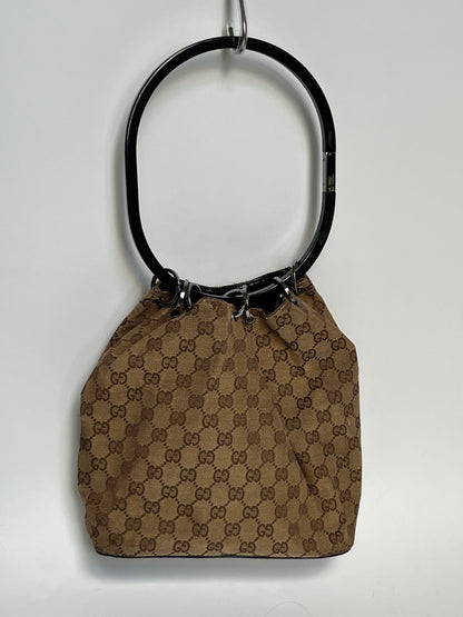 Gucci by Tom Ford 1999 Monogram Bucket Bag