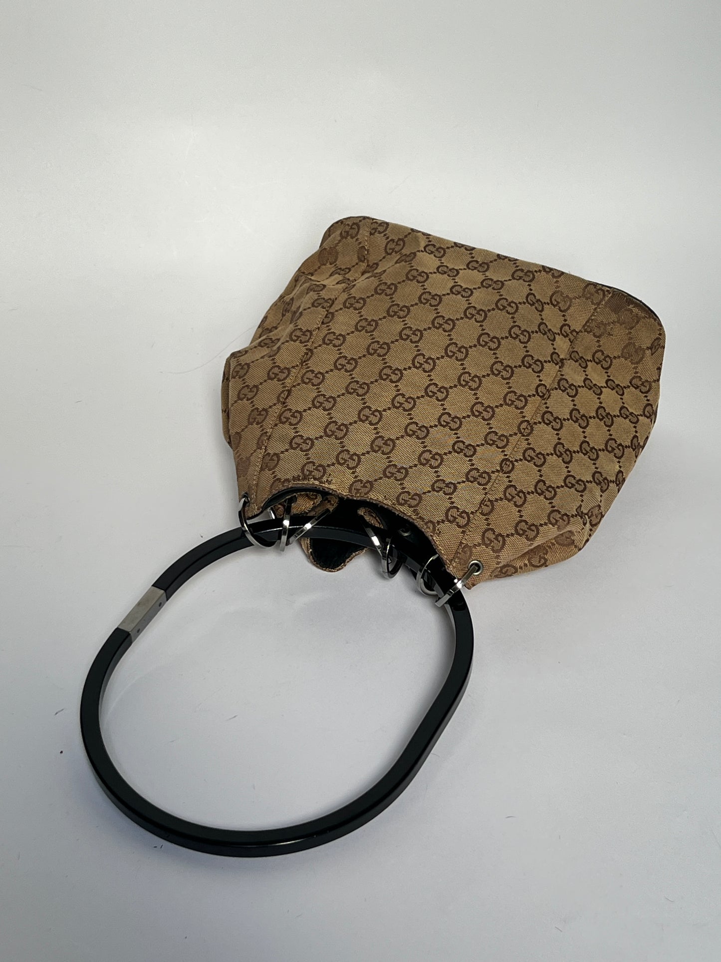 Gucci by Tom Ford 1999 Monogram Bucket Bag