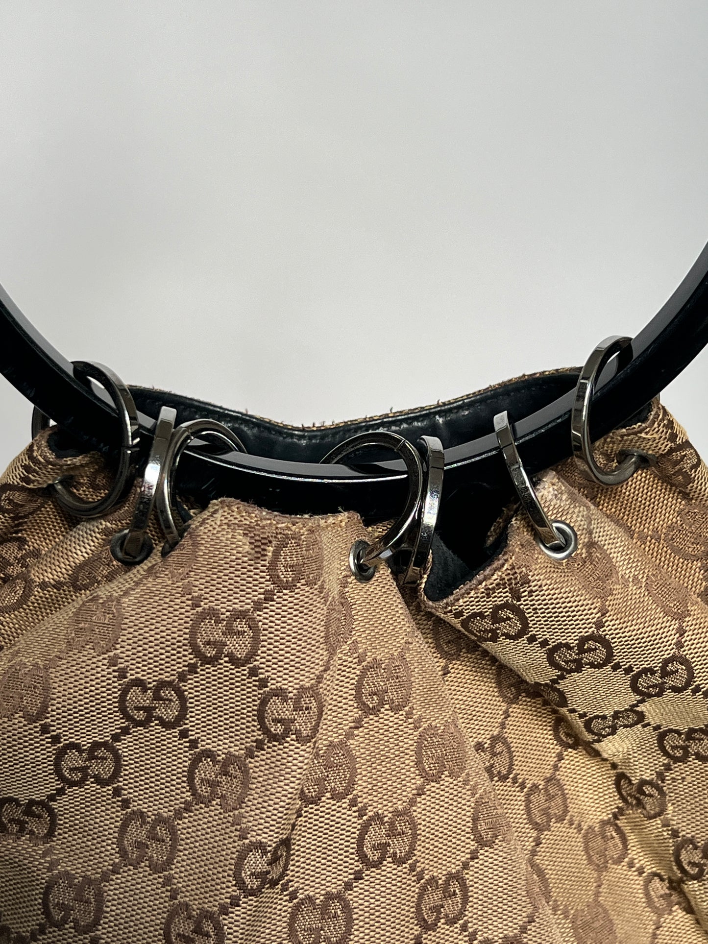 Gucci by Tom Ford 1999 Monogram Bucket Bag