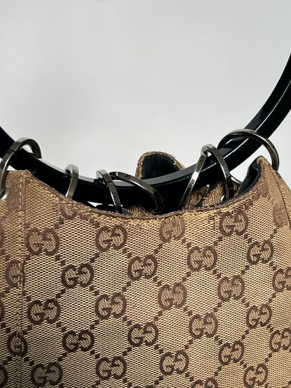 Gucci by Tom Ford 1999 Monogram Bucket Bag