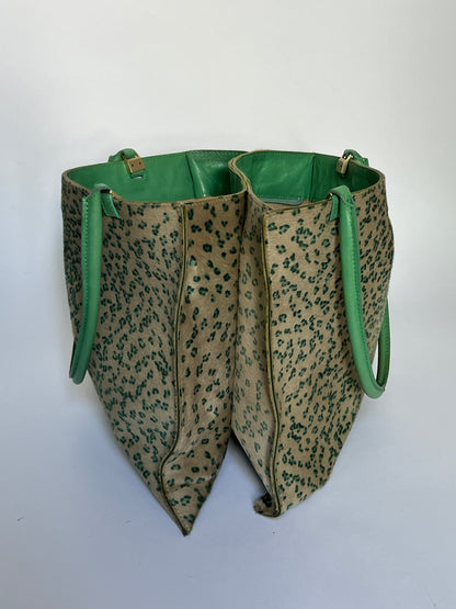 Pony Hair Cheetah Print Tote