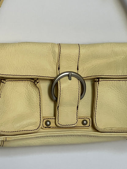 Y2K Cream Utility Shoulder Bag