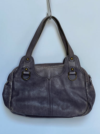 Distressed Leather Y2K Butterfly Bag