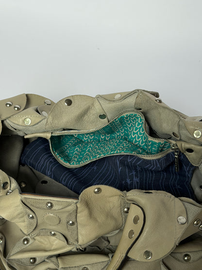 Jamin Puech Paris Studded Patchwork Leather Bag