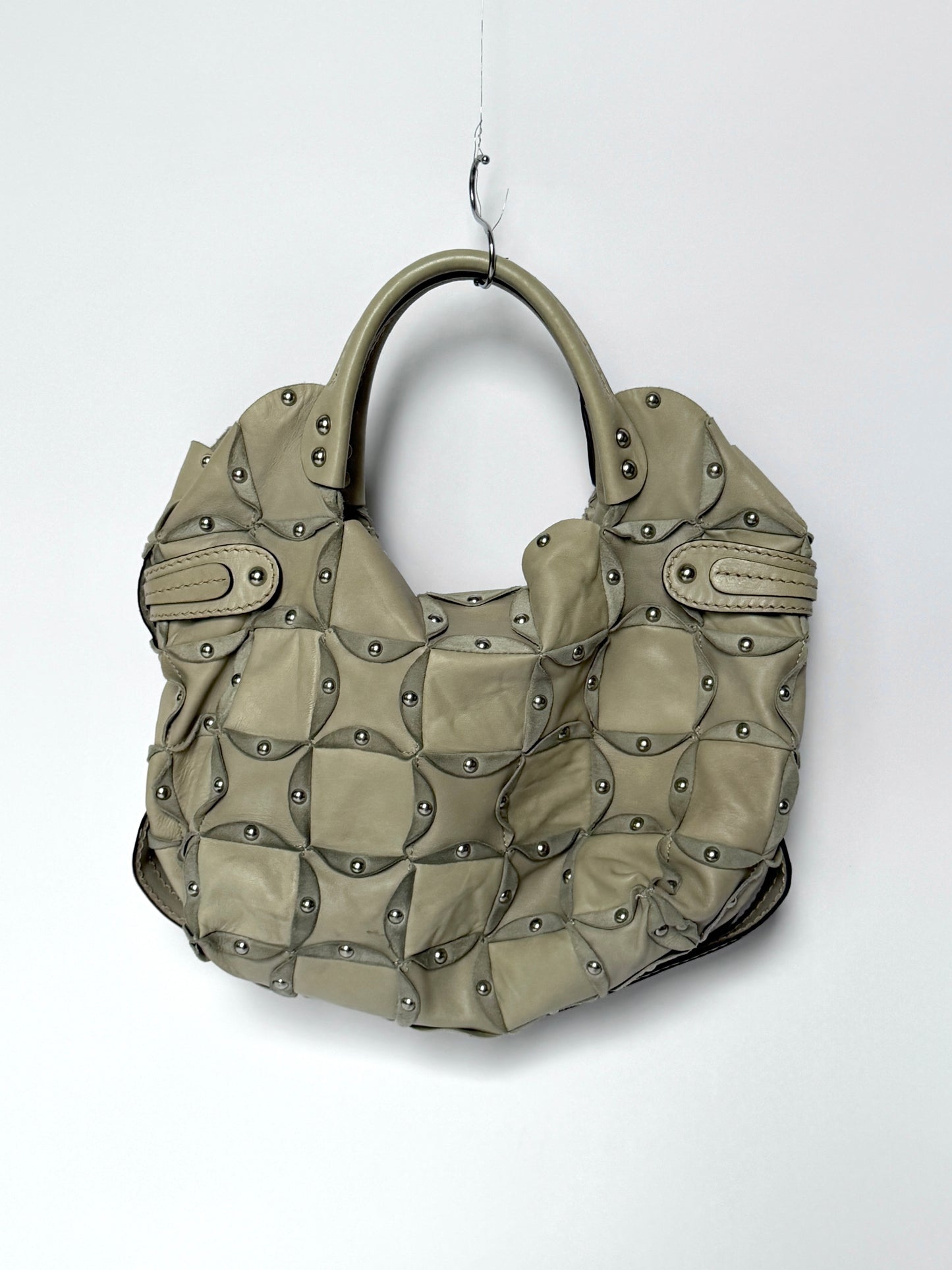 Jamin Puech Paris Studded Patchwork Leather Bag
