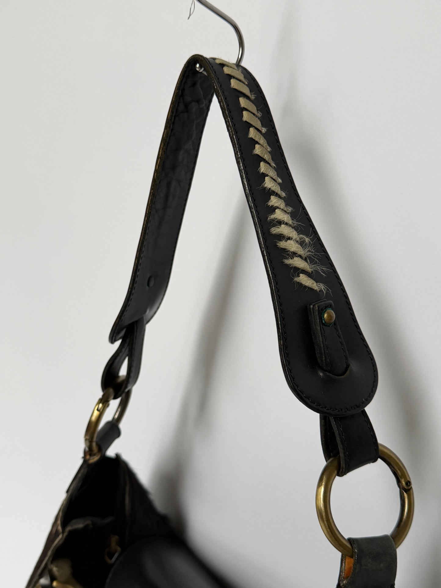 Italian Cowhide Chain Shoulder Bag