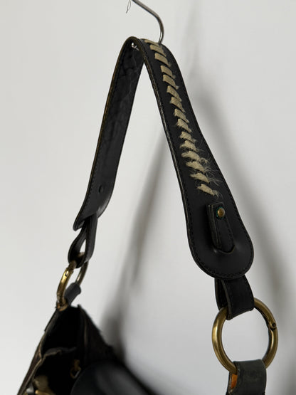 Italian Cowhide Chain Shoulder Bag