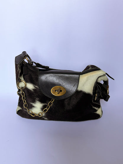 Italian Cowhide Chain Shoulder Bag