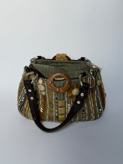 Jamin Puech Herringbone Shoulder Bag