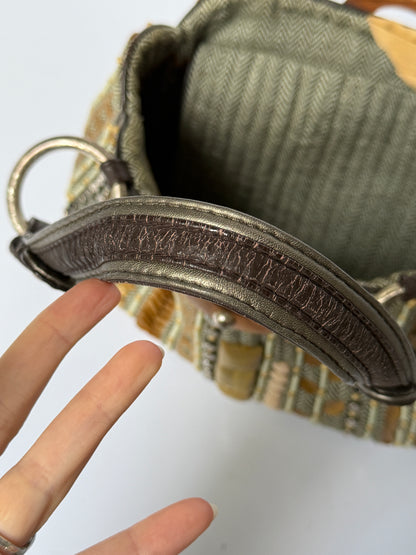 Jamin Puech Herringbone Shoulder Bag