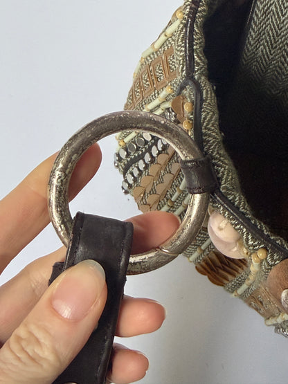 Jamin Puech Herringbone Shoulder Bag