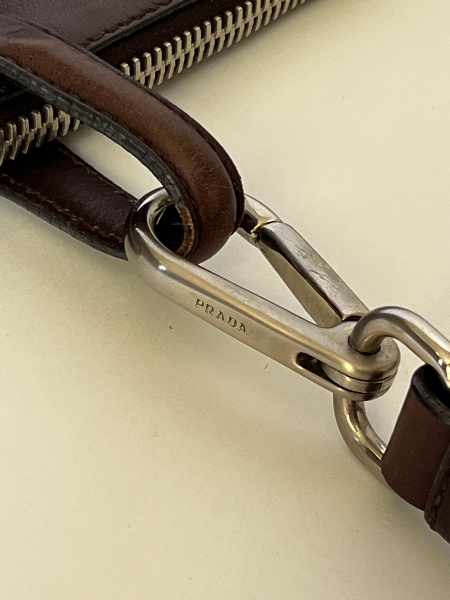 Prada Early-2000s Leather Shoulder Bag