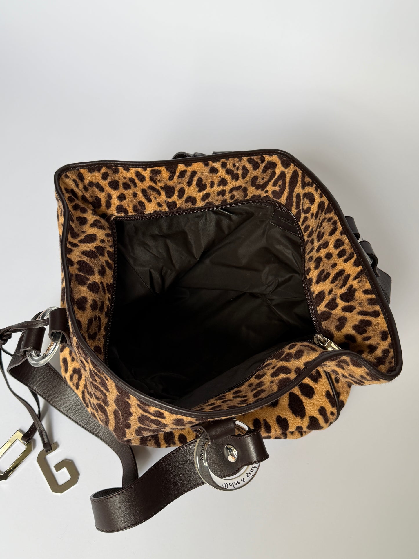 Dolce & Gabbana Leopard Terry Tote