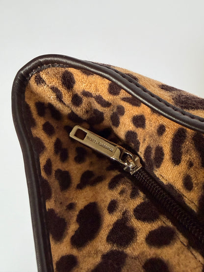 Dolce & Gabbana Leopard Terry Tote