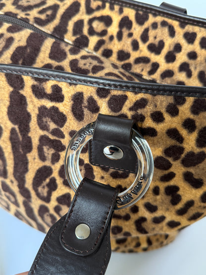 Dolce & Gabbana Leopard Terry Tote