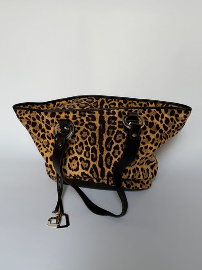 Dolce & Gabbana Leopard Terry Tote